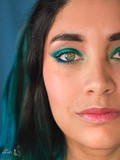 Make-up// Monday Shadow Challenge – Emeraude et Turquoise