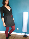 Style me Up #24// My Burgundy tights