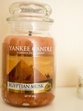 Light my Fire : Egyptian Musc de Yankee Candle
