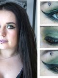 Make-up : du smoky vert