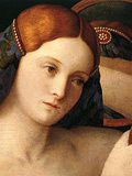 Femme à sa toilette - Giovanni Bellini -1515