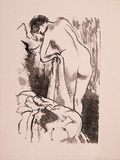 Femme à sa toilette, par Edgar Degas - 1891