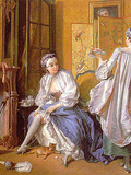 Les bas féminins au XVIIIe siècle