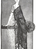 Robes du soir, 1er janvier 1922