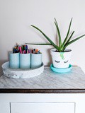 Diy: Pot en terre cuite style Licorne