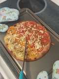 Pizza facile aux quatre tomates