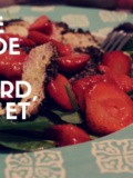 #PouletCA- Recette santé de salade d’épinard, poulet et fraises et une grosse nouvelle #ad