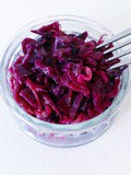 Salade de chou rouge tiède - Recette Paleo