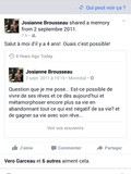 #Throwbackthursday: À moi, il y a 4 ans! Oui tu peux