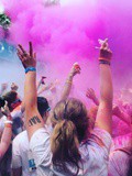 Color Me Rad 5k : cours toujours baby