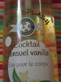 Body splash « cocktail sensuel vanille » – Terre de Cocagne