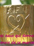 Des eaux qui donnent envie de se marier