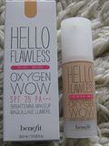 Hello Flawless Oxygen Wow – Le nouveau fond de teint fluide de Benefit (Avant première)