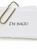 I’m back