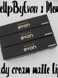 MakeUpByEvon x Memebox HDReady cream matte lipsticks