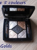 Palette 5 couleurs – Night Golds – Dior