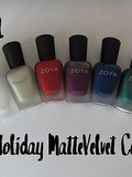 Zoya Winter Holiday MatteVelvet Collection